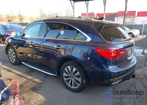 2016 Acura Mdx Technology Entertainment Packages/Technology, Entertainment Acurawatch Plus Packages from USA, damaged, VIN 5FRYD4H64GB040230